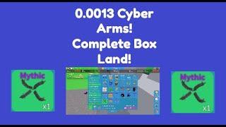 Unboxing Simulator | 0.0013% (1/76k) Mythic Cyber Arms | Box Land