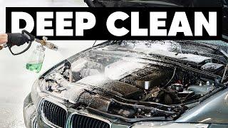 How To Safely Deep Clean A Dirty Engine Bay - 13 Year Old BMW