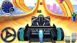 Formula Car Racing Stunt Simulator - Impossible Mega Ramp GT Car 3D - Android GamePlay #2