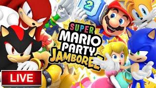 Who Will Win?!! | Team Sonic PLAYS Super Mario Party Jamboree! [FT. Shadow] *LIVE*