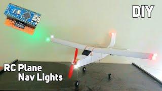 How to make Navigation Lights for RC Plane using Arduino