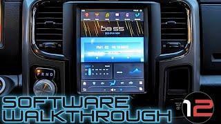 Workshop 12 Tesla Style Screen Dodge RAM || Software Walkthrough