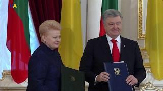 Lithuanian Leader Awarded ‘Order of Freedom’ in Kyiv