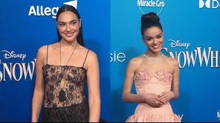 Rachel Zegler and Gal Gadot Attend 'Snow White' Premiere