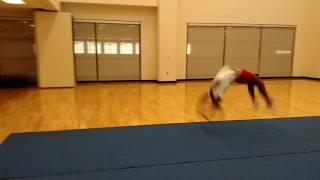 HF Tryout Cheer 2021 Series of Backhand Springs