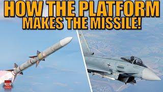 The REASON why the PLATFORM (The JET) MAKES or BREAKS the MISSILE you are firing!  - War Thunder
