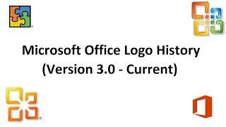 Microsoft Office Logo History (Version 3 0 - Current)