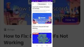 How to fix Discord Gifs not loading error #discord #discordserver