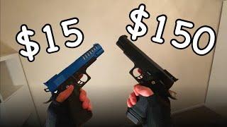 $15 vs $150 Airsoft Gun