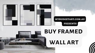 Buy Framed Wall Art | Canvas Prints | Framed Canvas Art | mybudgetart.com.au