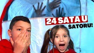 24 SATA U ŠATORU! Mogu li TONI i LOLI to izdržati ??!!??!!