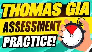 THOMAS GIA TEST PRACTICE QUESTIONS: NUMERICAL REASONING (Pass a GIA Test with 100%)