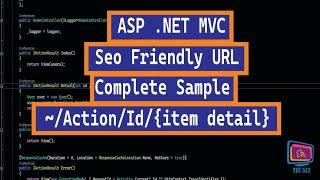 Show More Detail in URL | seo friendly Url | ASP .NET MVC