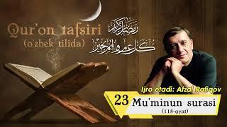 #Ramazon_tuhfasi | Qur'on tafsiri - Mu'minun surasi (Afzal Rafiqov ijro etadi)