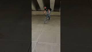 BMX 180 Fakie Footjam Tailwhip - Justin Schwanke #bmx #shorts #shortsvideo #bmxstreet #bmxfreestyle