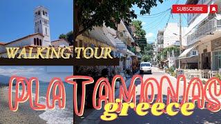 Walking tour, PLATAMONAS, Greece