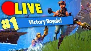  LIVE - Fortnite Battle Royale !! NON HO MAI FATTO UNA VITTORIA REALE IN LIVE..