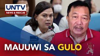 Impeachment plot kay VP Duterte, ikasisira ng administrasyon, mauuwi sa gulo — Ex-Speaker Alvarez