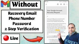 How To Recover Gmail Account | recover google account 2024 | Easiest Method 