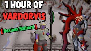 1 Hour of Vardorvis (Noxious Halberd) | OSRS Vardorvis Examples