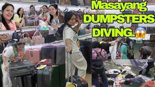 DUMPSTER DIVING SA KUWAIT/NAG LUNCH SA LABAS AT BUMILI NG TRAVEL BAG PAUWING PINAS.