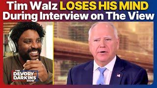 Tim Walz LOSES HIS MIND During DERANGED INTERVIEW on The View