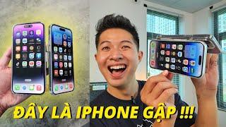 TRÊN TAY iPHONE GẬP