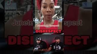 black tiktokers crash out at Krogers when the see the "Juneteenth" watermelon cakes 