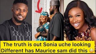 Fans React has Sonia uche & Maurice Sam did this#soniauche #mauricesam