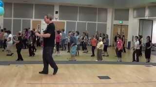 RIO DE AMOR  Line Dance @ 2015 Irvine California Workshop 2 with Ira Weisburd