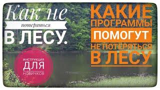 Как не заблудиться в лесу. Инструкция для новичков. Какие программы нужно использовать. Коп в Лесу.