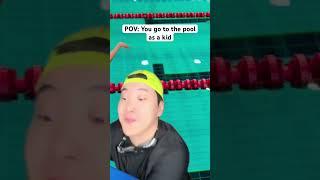 POV: You Go To The Pool As A Kid #relatable #shorts