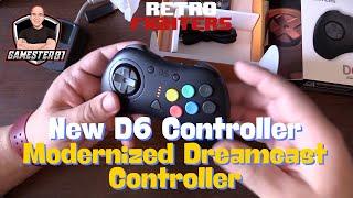 New D6 Sega Dreamcast Controller by Retro Fighters Review