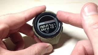 SKMEI Solar (Model 1405): Stopwatch Mode