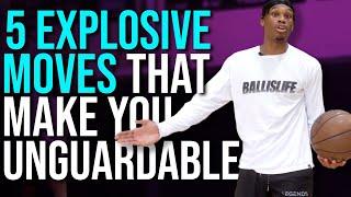 5 Moves To Become UNGUARDABLE! Master These UNGUARDABLE Basketball MOVES!