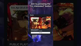 Check desc | Brand New Mugen Playtest Today! #mugen #robloxmeme #roblox #bluelockrivals #bluelock