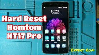 How to reset Homtom HT17 pro