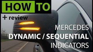 Mercedes Sequential / Dynamic / Sweeping Indicators + Fitting Instructions