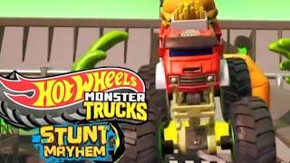 NEW HOT WHEELS MONSTER TRUCKS VIDEO GAME COMING OUT SOON!  | HWMT Stunt Mayhem Trailer!