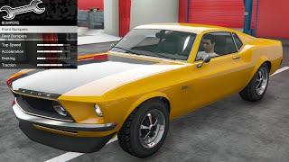 GTA 5 - DLC Vehicle Customization - Vapid Dominator GTT (1969 Ford Mustang)