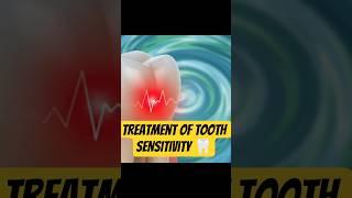 Treatment of tooth sensitivity. #shorts #shortvideo #youtubeshorts #toothsensitivity #dentist