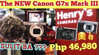 Canon Powershot G7x Mark III Philippines ( Henry's Camera )    #Henry'sCamera #CanonPh