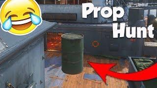 ПРЯЧЬСЯ БЫСТРЕЕ, ТОП МАСКИРОВКА! Прятки, Prop Hunt! (CoD:WW2)