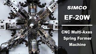 SIMCO CNC Multi-axes Spring Forming Machine EF-20W -  ( 0.4-5.0 mm)