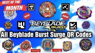 BEYBLADE BURST SURGE ALL BEY QR CODES | WORLD SPRIGGAN S6 | ALL QR CODES | SLASH VALKYRIE | BAHAMUT