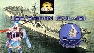 [TenkenTV] USS Saipan (CVL-48) Требовательный к скиллу. [World of Warships]