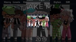⏱️Past vs. present | Mm2 YouTubers in Gacha | #gacha #blowup #vaniandkyle #mm2roblox #mm2edit #fyp