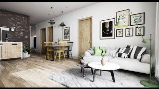 Speed level ArchViz Design : Scandinavian apartment Unreal Engine 4