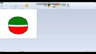 Как нарисовать Countryballs в Paint