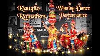 Rangilo Rajasthan Group - Parle Mahotsav | Winning Dance Performance | BollyFolk Fusion Song |